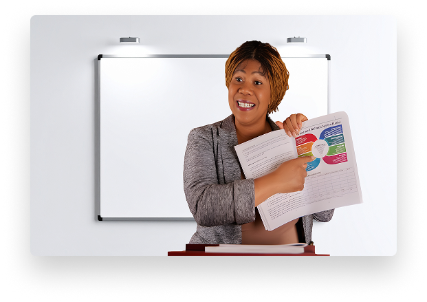 Joyce Odidison sharing her burnout recovery story