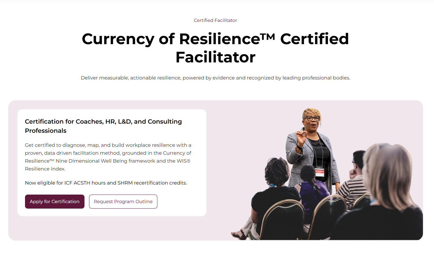 Certified Facilitator