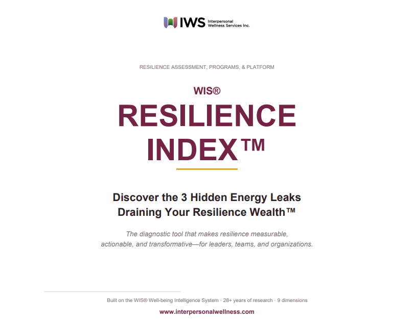 WIS® Resilience Index™