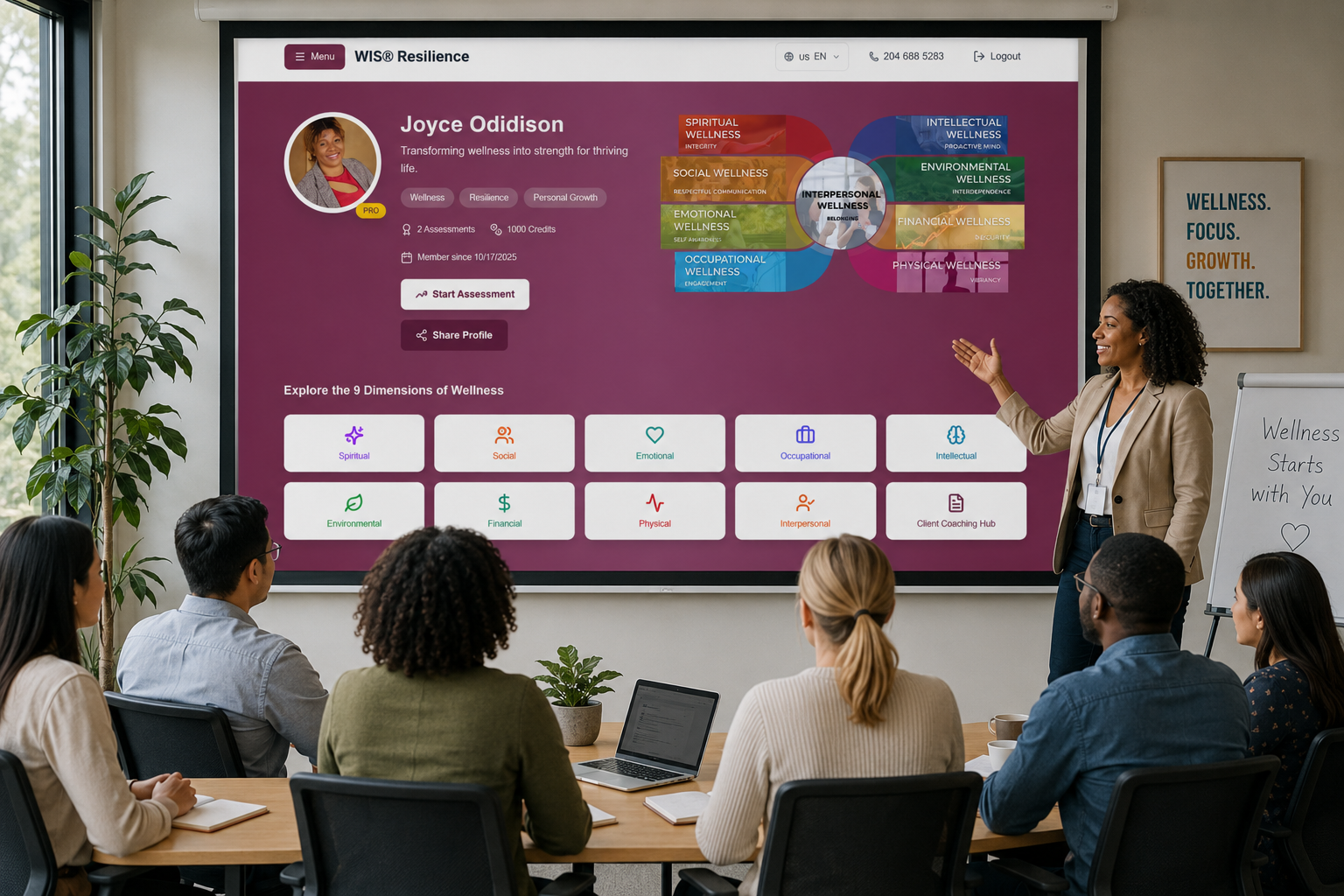 WIS resilience intelligence platform experience
